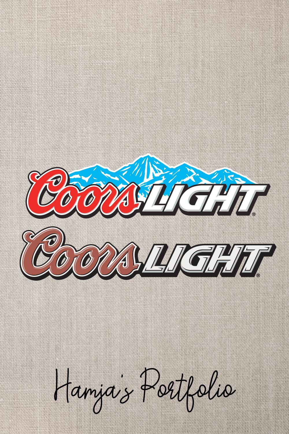 Coors Light Logo Svg Vector Set pinterest preview image.