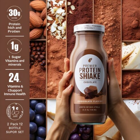 Premier Protein Chocolate Shakes cover image.