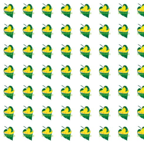 Pattern Design in Word Bananas with Leaf cover image.