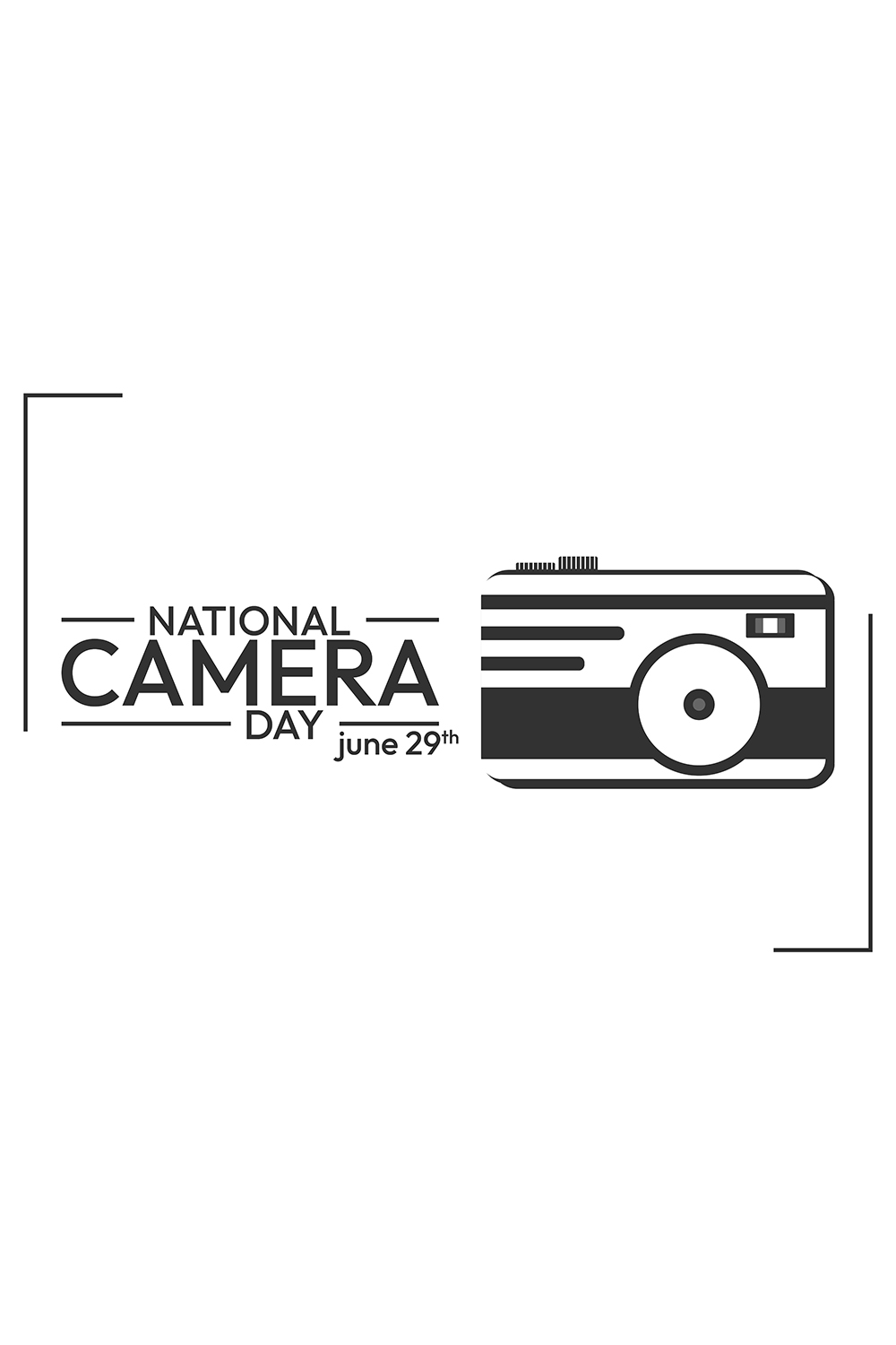 National Camera Day pinterest preview image.