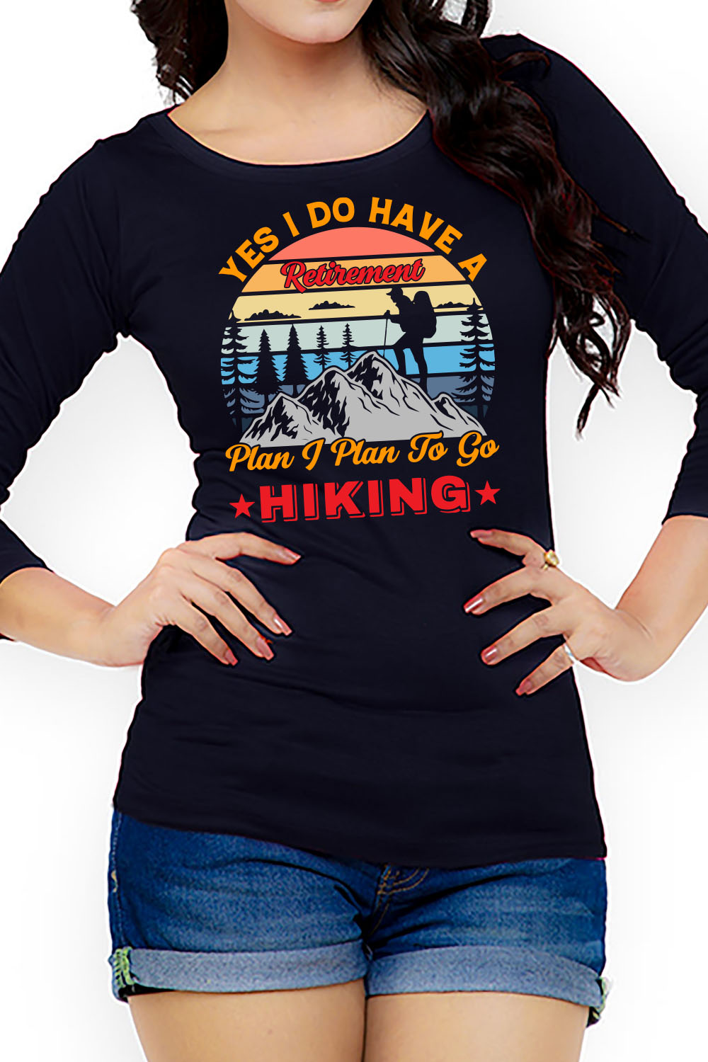 Hiking SVG Bundle Cut File, Hiking Saying Svg, Nature Svg, Mountains Svg, Adventure Svg, Holiday Svg, Cricut Cut Files, Hiking t-shirt, Hiking Quotes, Typography Design, pinterest preview image.