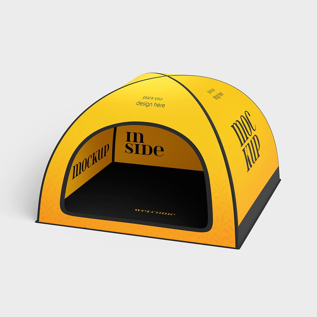 Camping Tent Mockup Set cover image.