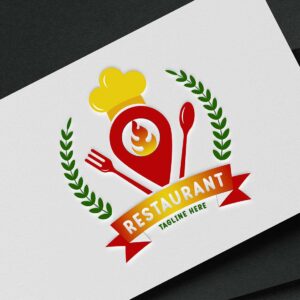 Restaurant & Chef Logo Design Template - MasterBundles