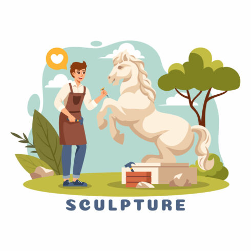 9 Stone Sculpture Illustration cover image.