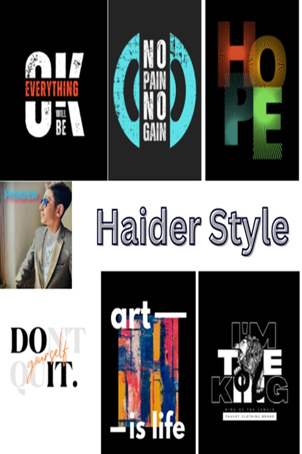 Haider Style pinterest preview image.