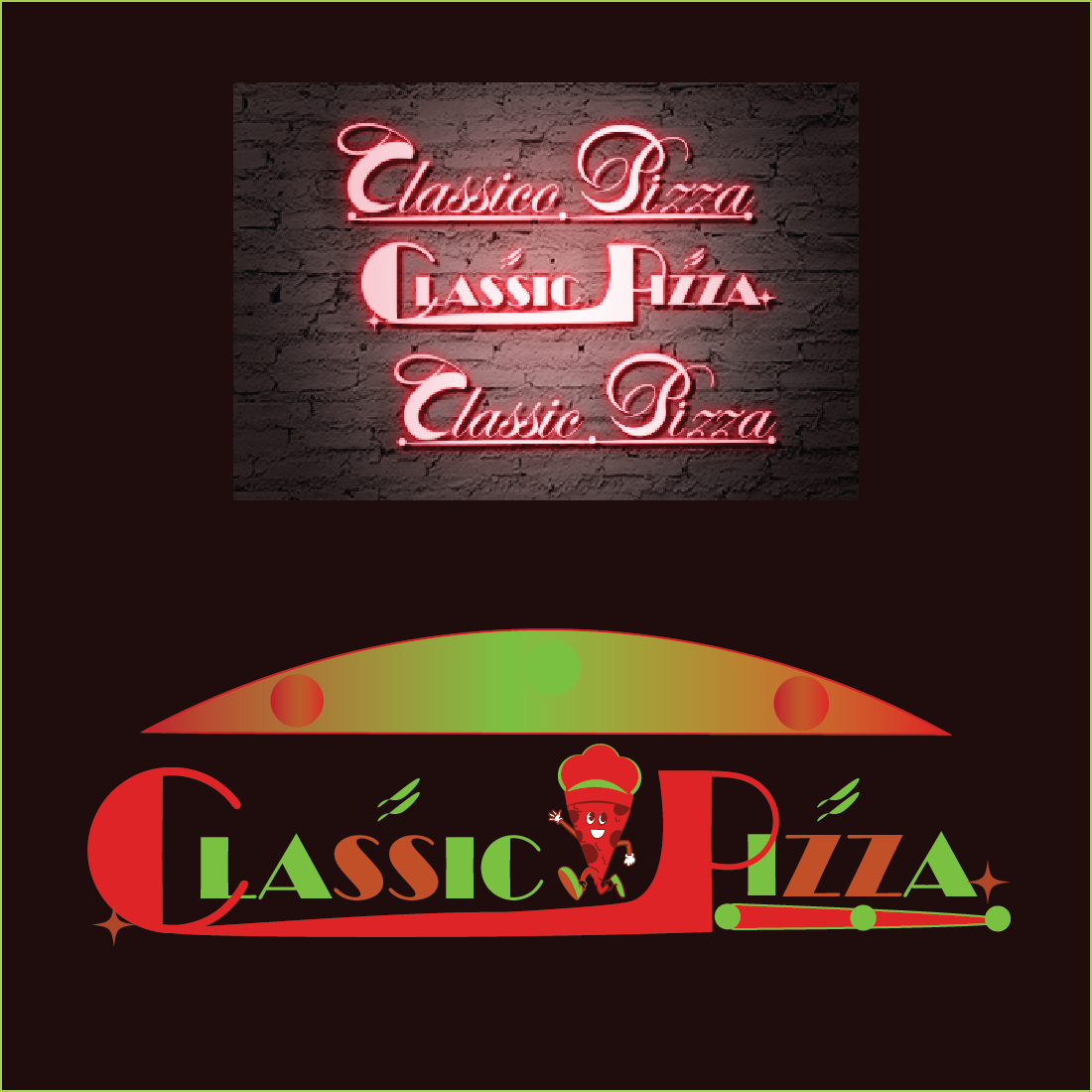 Pizza restaurant ;logo /Creative logo pizza/Pizza logos preview image.