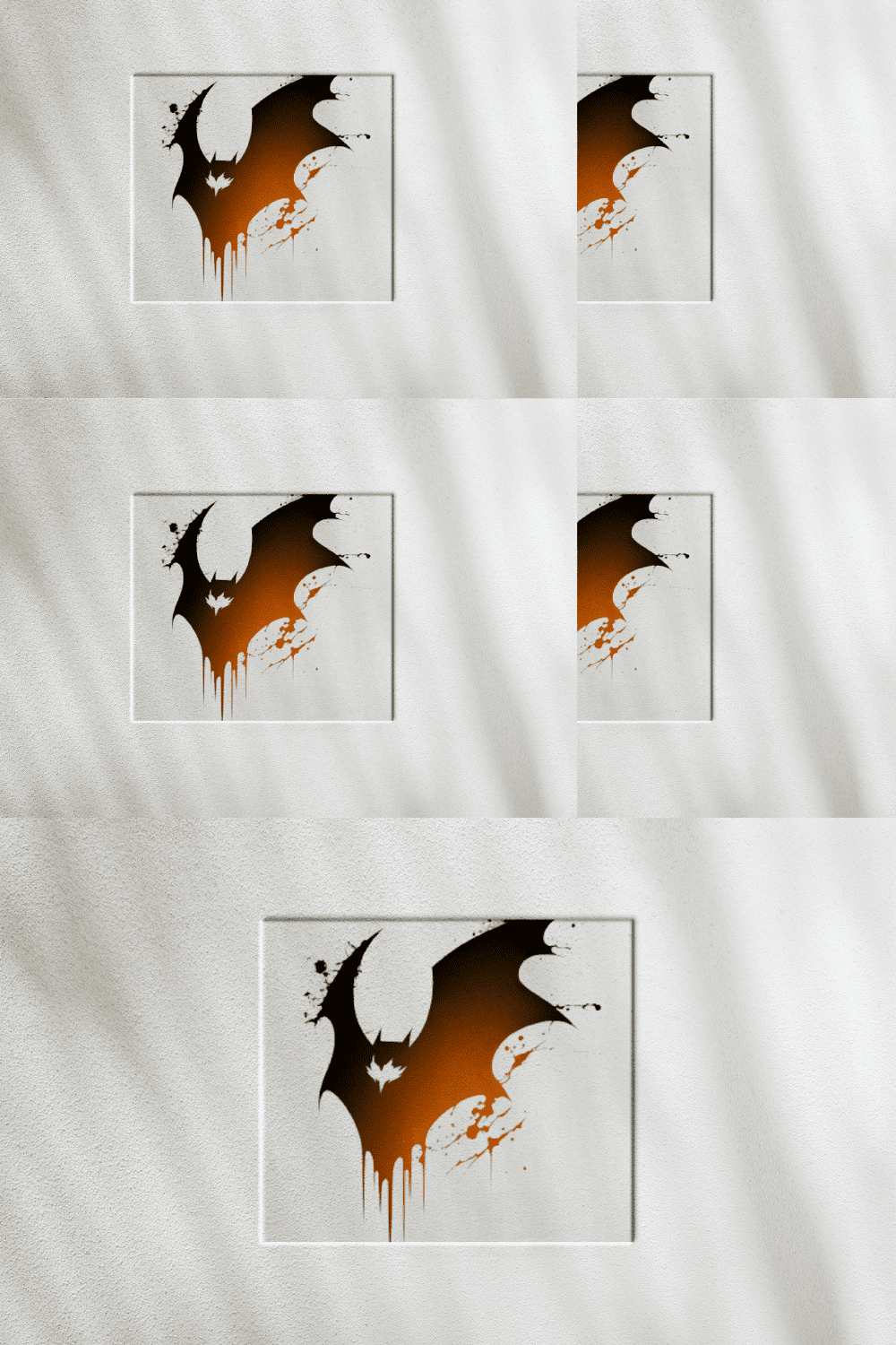 Bat logo pinterest preview image.