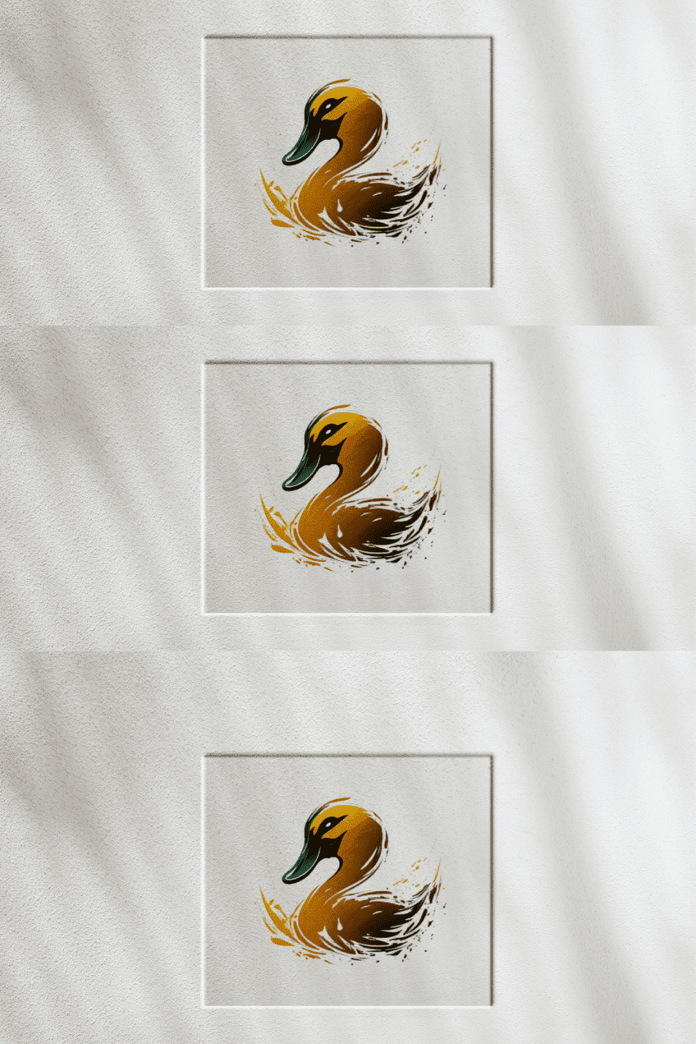 Duck Logo pinterest preview image.