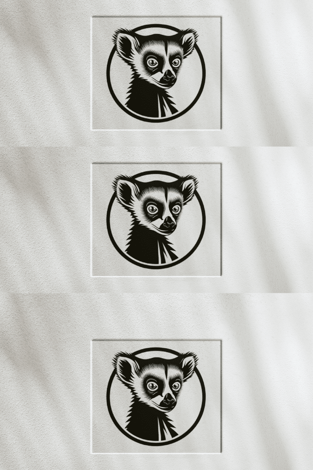 Lemur Logo pinterest preview image.