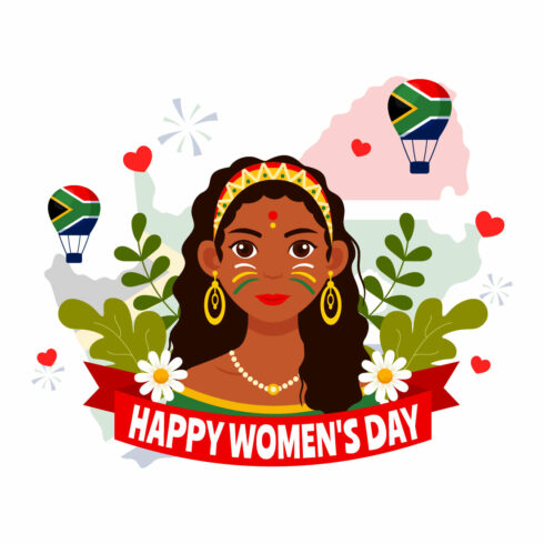 12 Women's Day in South Africa Illustration cover image.
