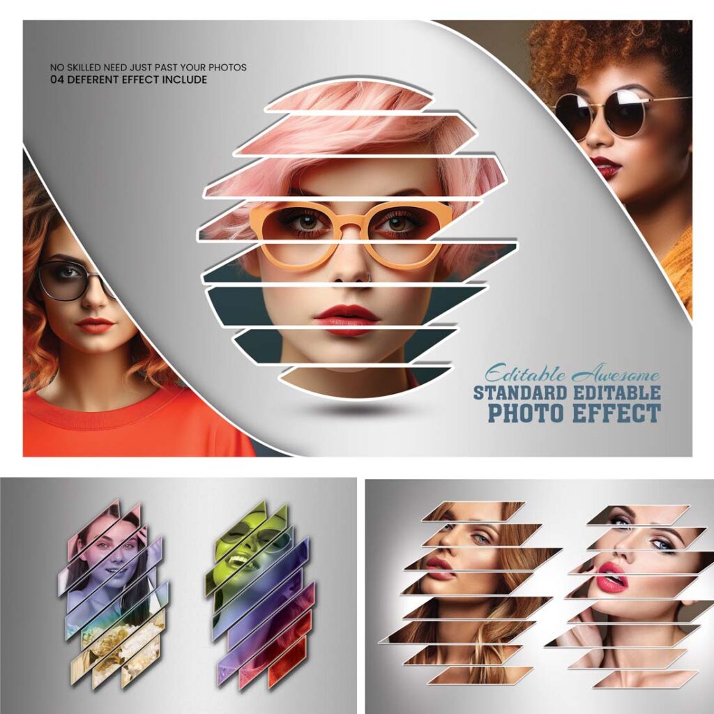 Editable Standard Photo Template - MasterBundles