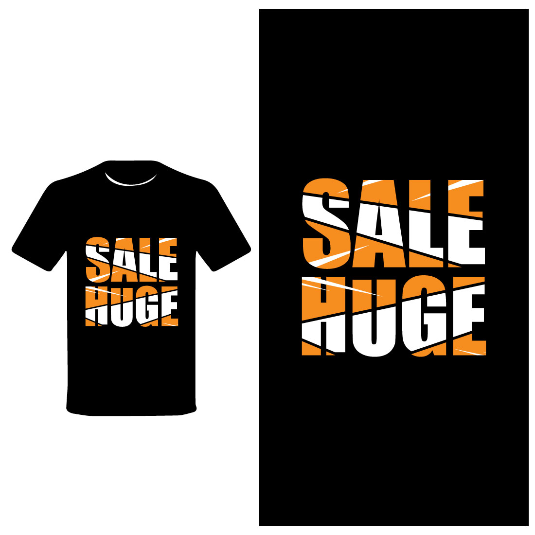 Sale Huge t-shirt design 2024 preview image.