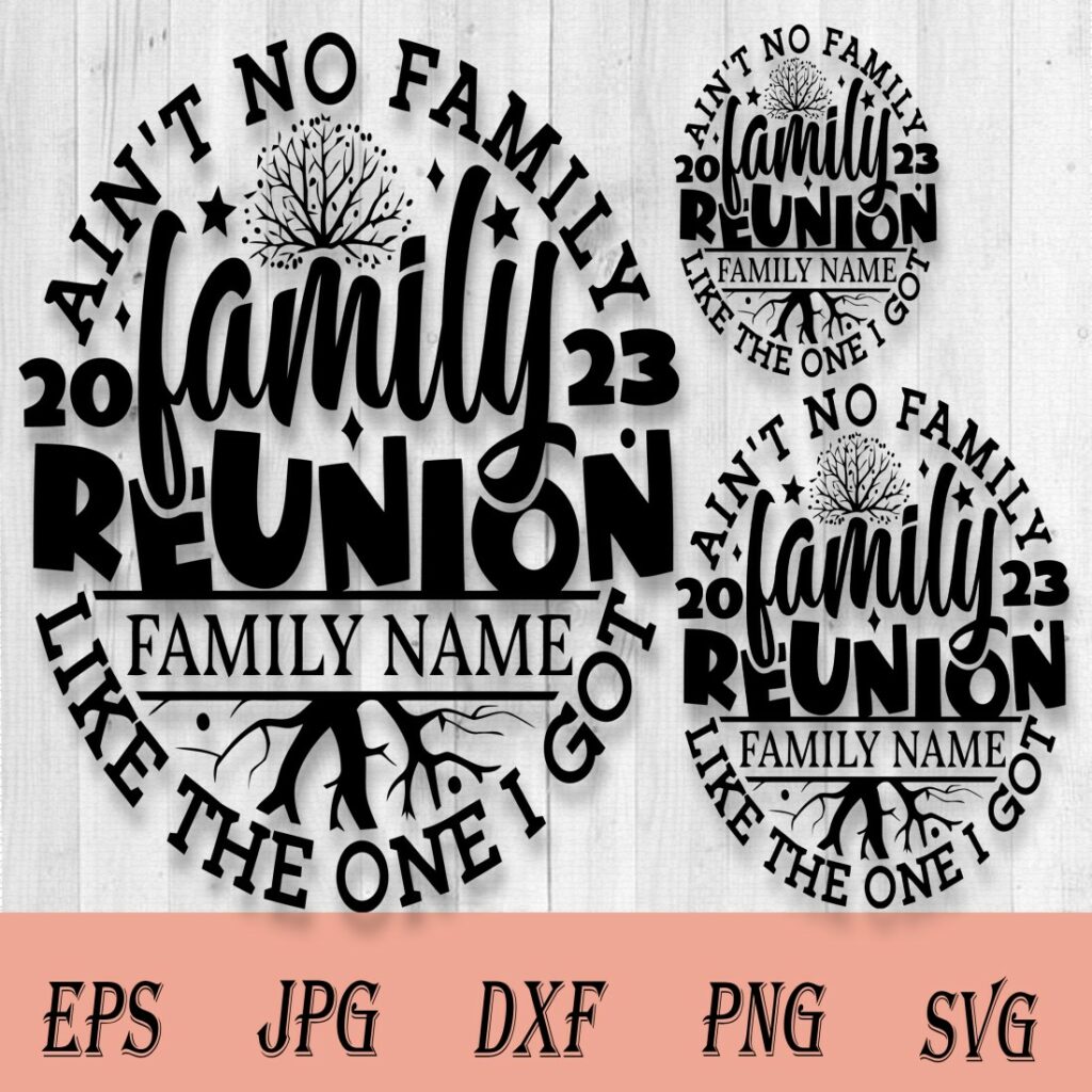 Family Reunion Tree SVG, Our Roots Run Deep SVG,Family Reunion SVG ...