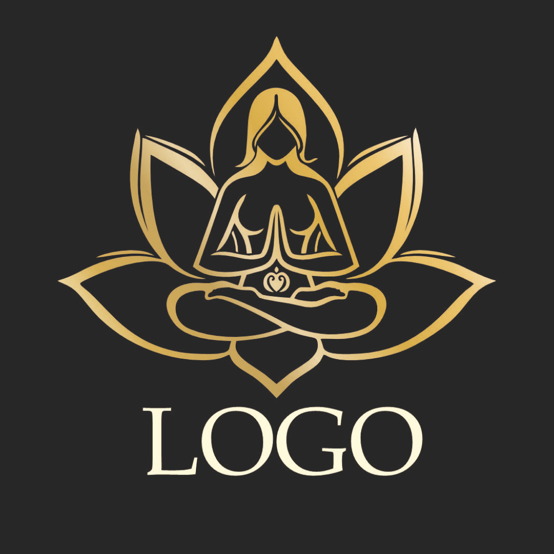 The lotus and the woman logo preview image.