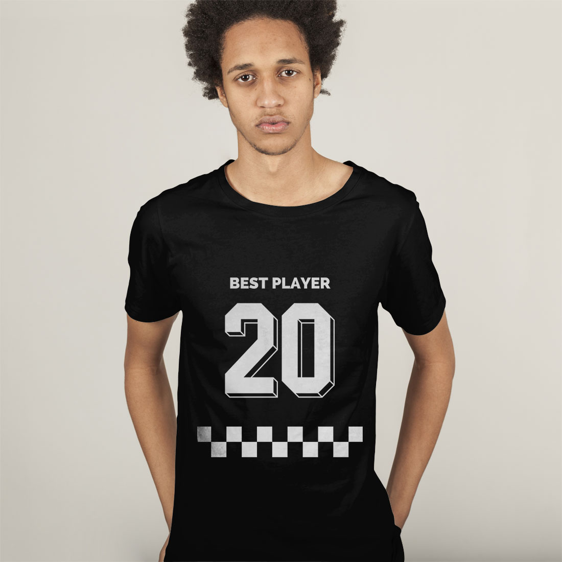 Best Player 20 Design SVG, PNG preview image.