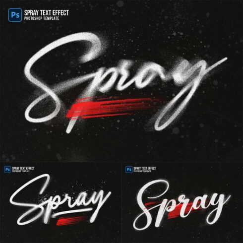 Spray Paint Text Effects cover image.