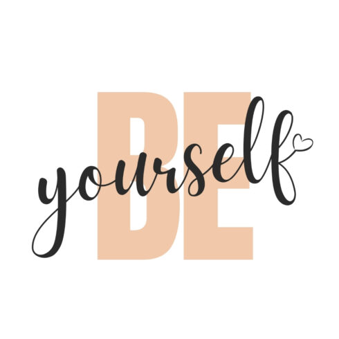 Be Yourself Design SVG, PNG cover image.