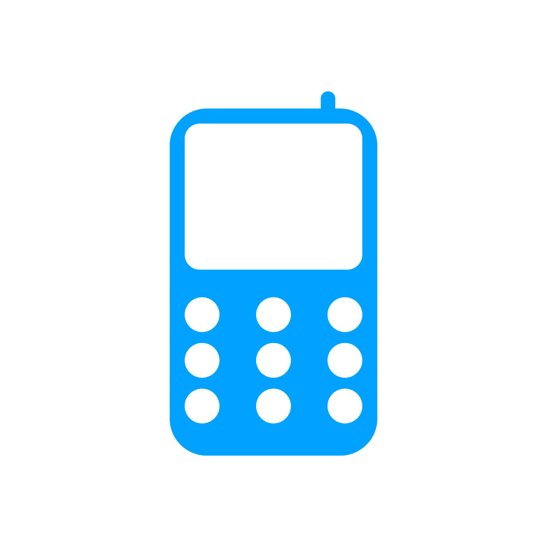 Modern Mobile Phone logo design, Vector design template cover image.