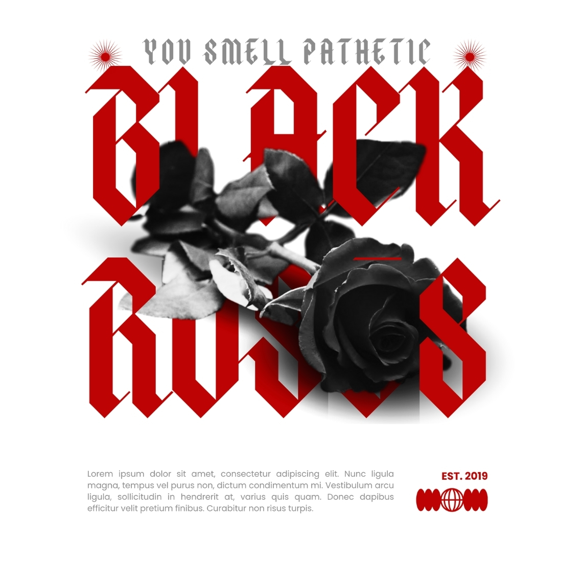 Black Roses Design SVG, PNG cover image.