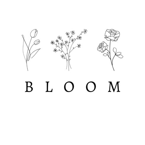 Bloom Design SVG, PNG cover image.