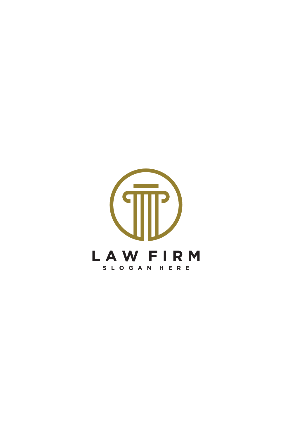 law firm logo pinterest preview image.