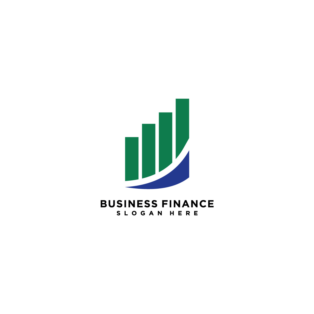 Business Finance Logo template vector icon design preview image.