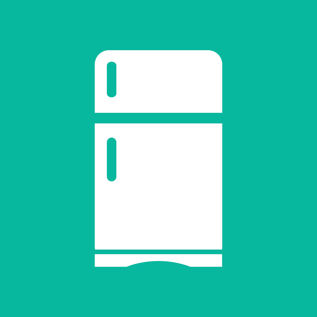 Refrigerator Logo Design, Vector design template preview image.