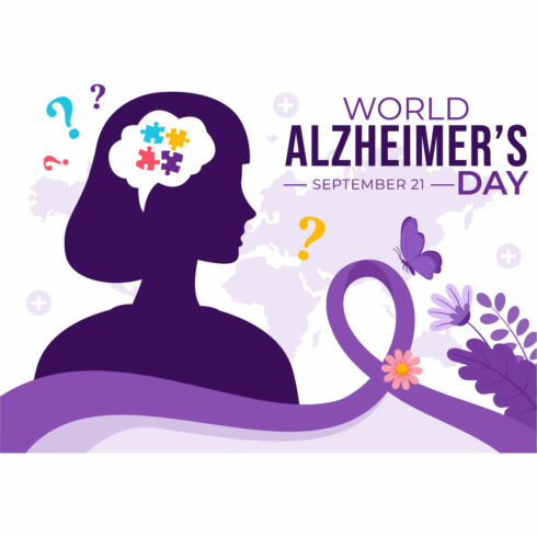 13 World Alzheimer's Day Illustration cover image.