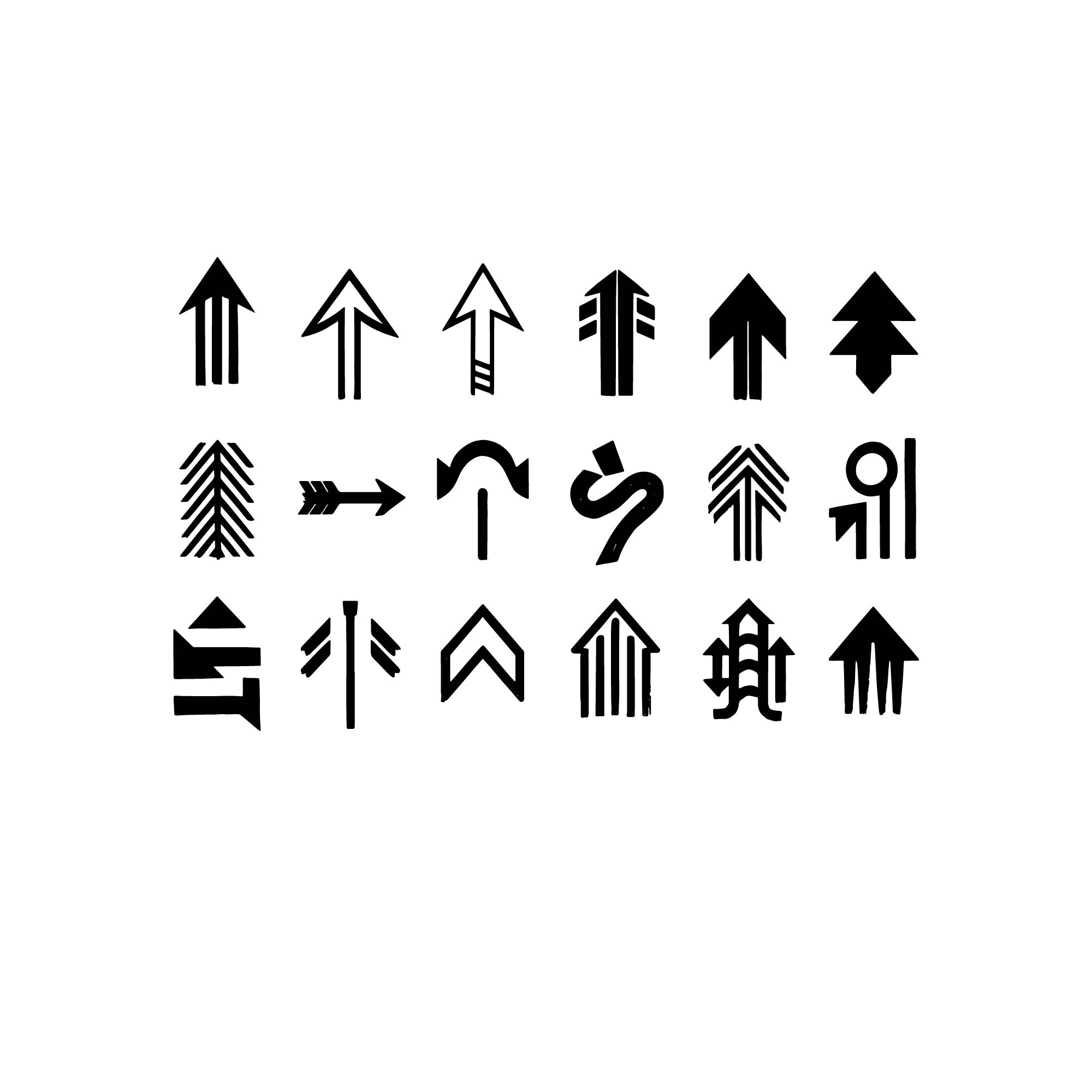 arrow design shapes logos 01 316