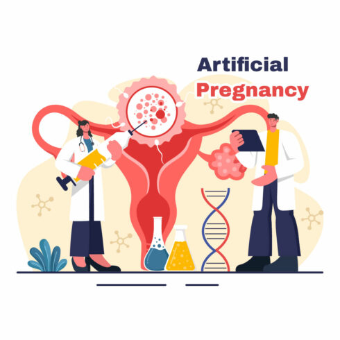 9 Artificial Pregnancy Illustration cover image.