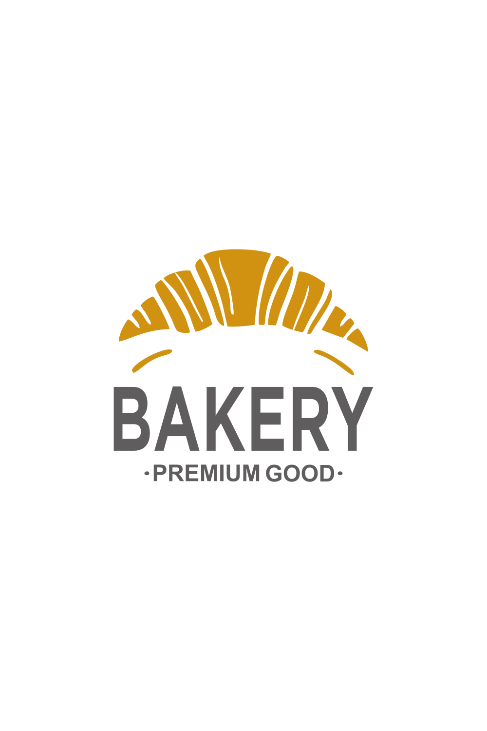 bakery icon design template only 9$ pinterest preview image.