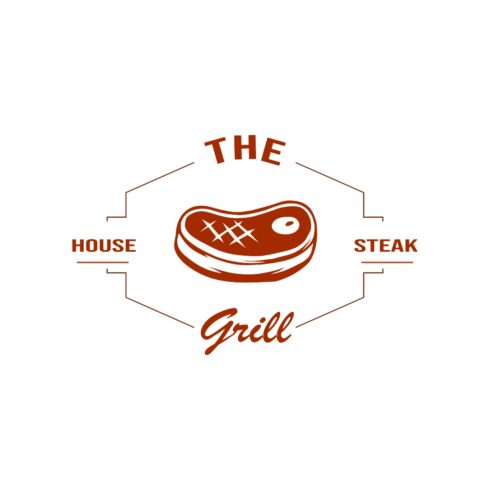 Steak comes from beef steak, which means a piece of meat logo cover image.