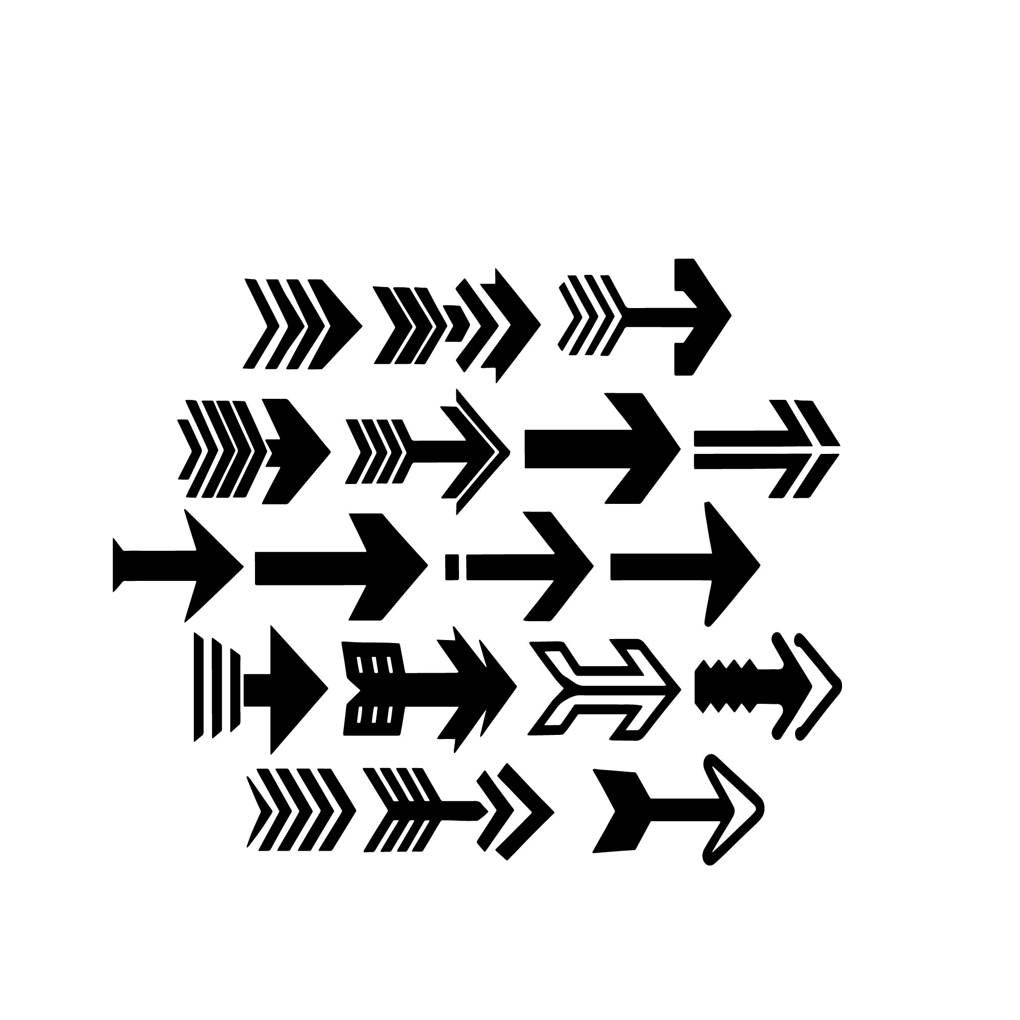 bundles of arrow design shapes logos 01 01 196