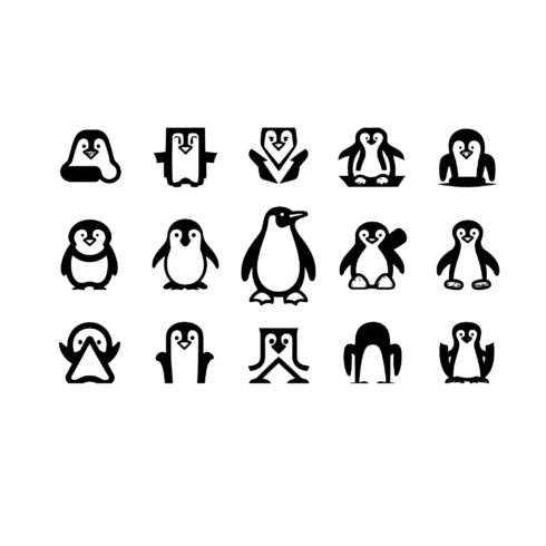 Bundle of Penguin Icons cover image.