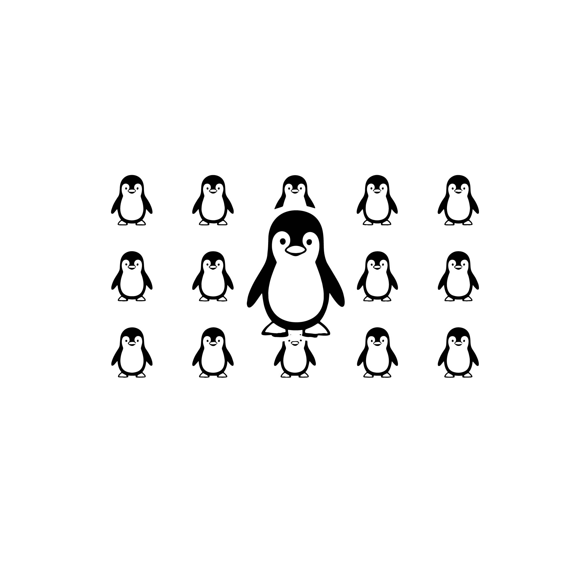 bundles of penguins icons 3 01 265