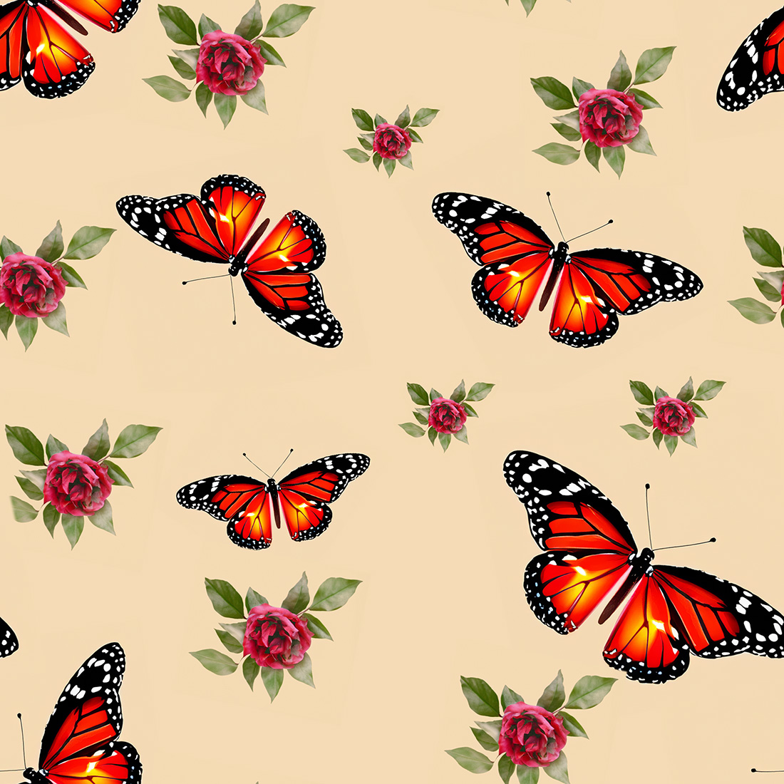 butterfly vintage main 886