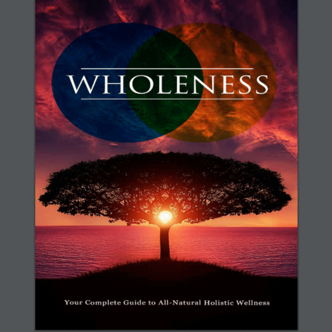 Your Complete Guide To All Natural Holistic Wellness Ebook cover image.