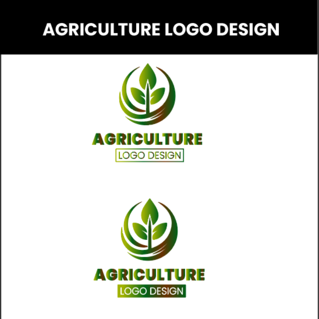 Agriculture Logo Design preview image.