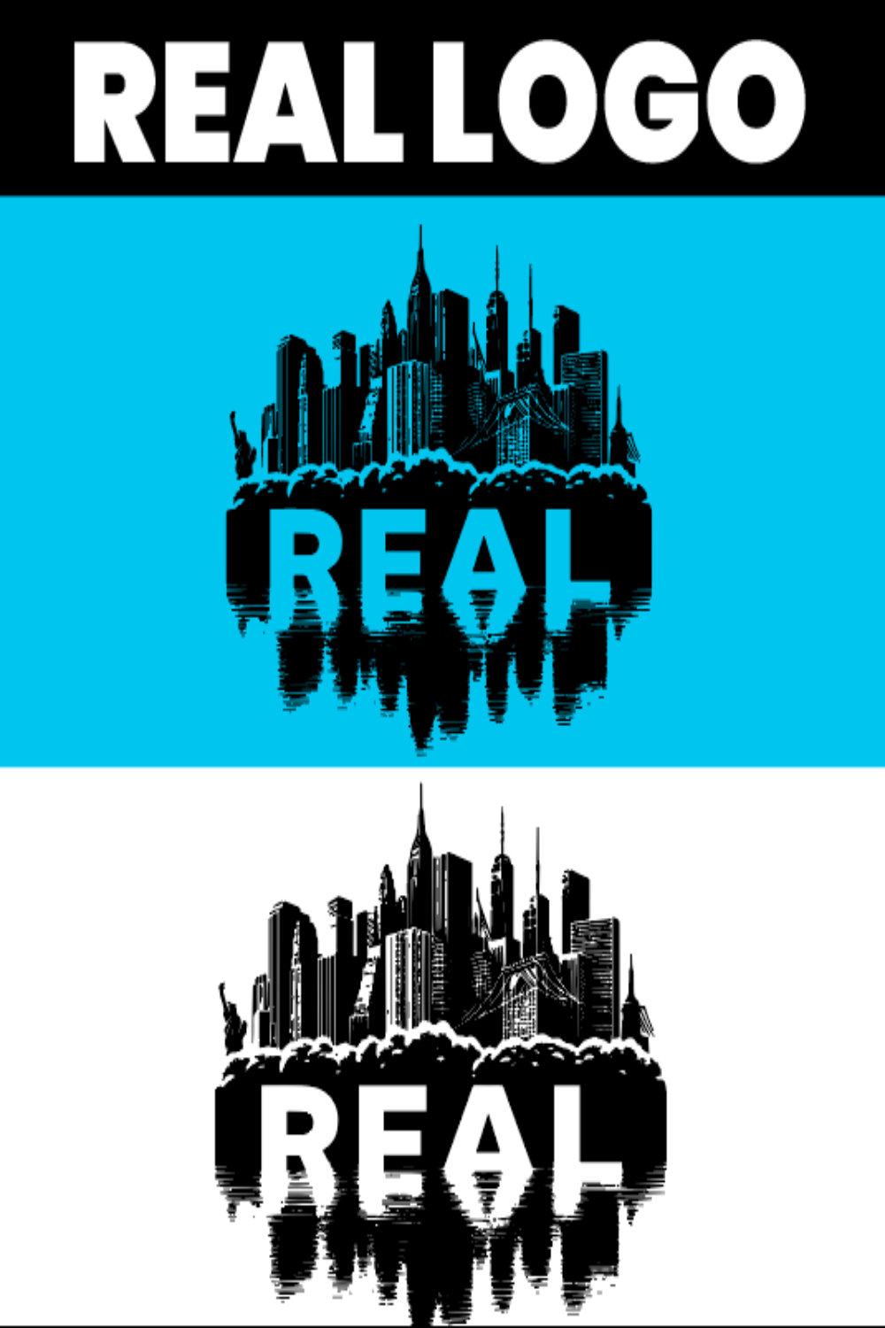 REAL LOGO pinterest preview image.