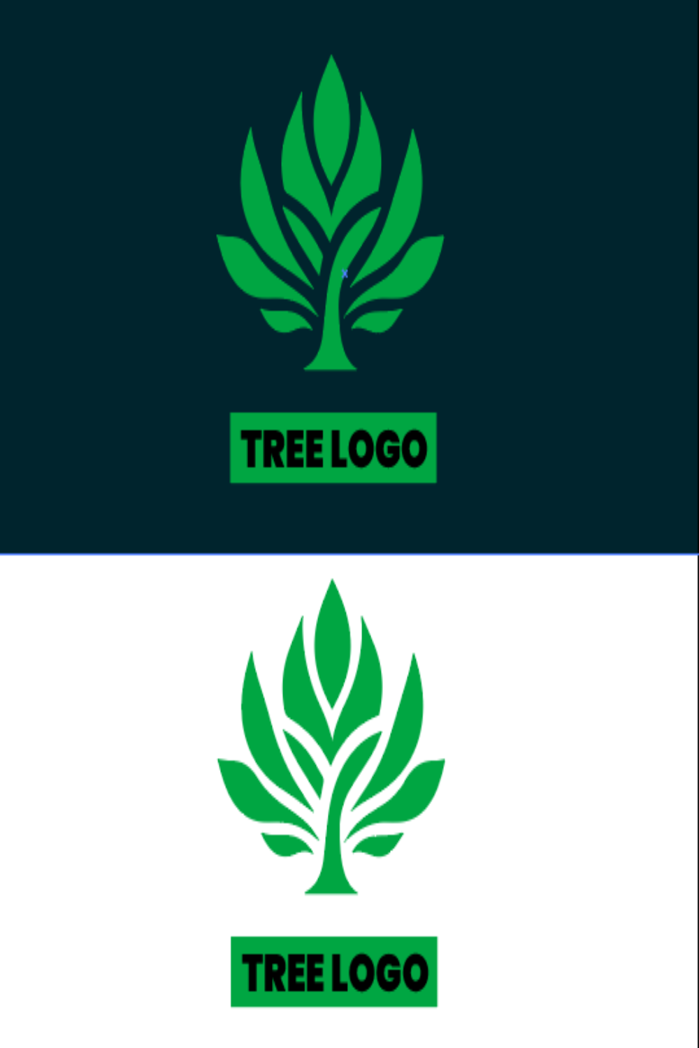 TREE Logo pinterest preview image.
