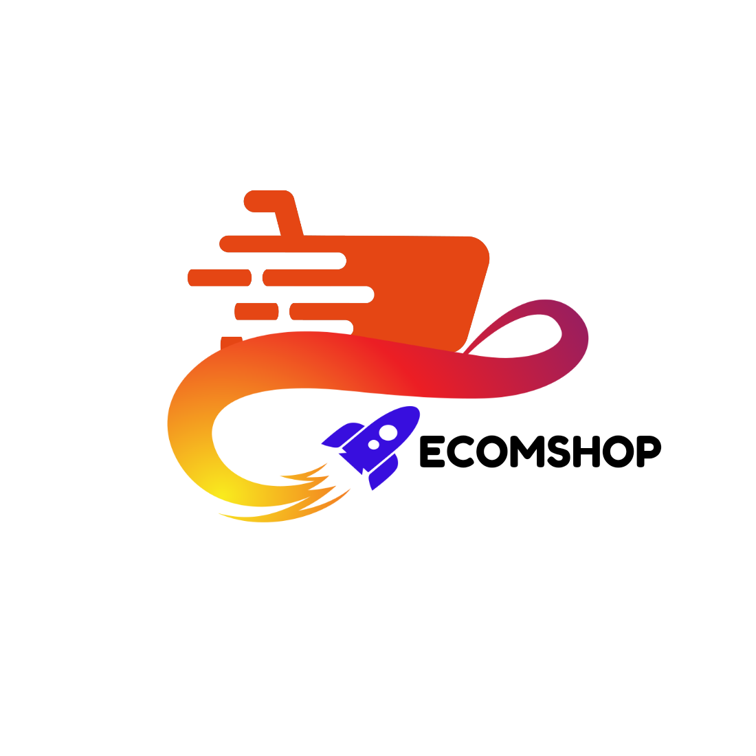 Ecommerce Logo cover image.