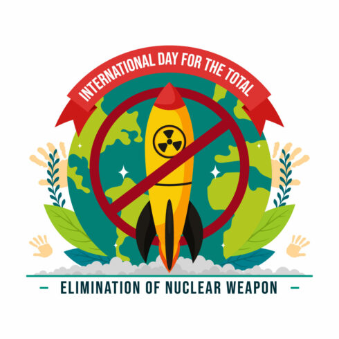 10 Day for the Elimination of Nuclear Weapon Illustration cover image.