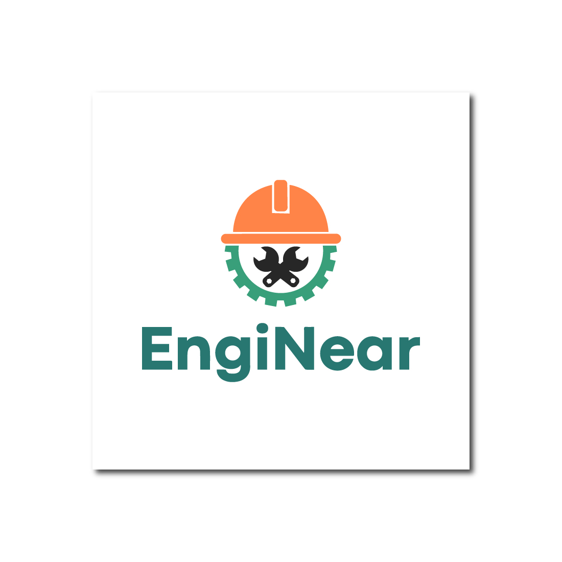 this is creative modern enginear logo design cover image.