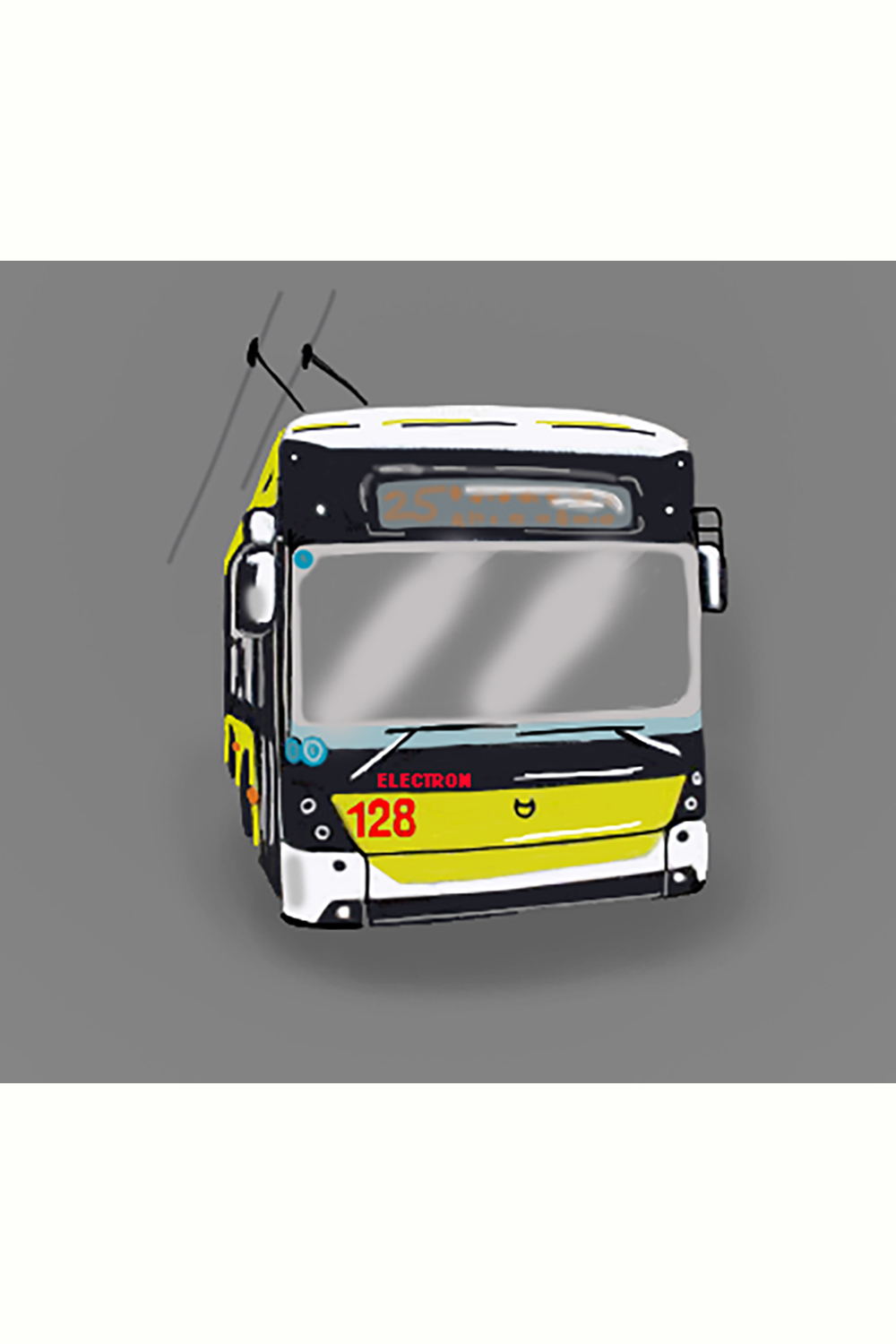 Trolleybus pinterest preview image.