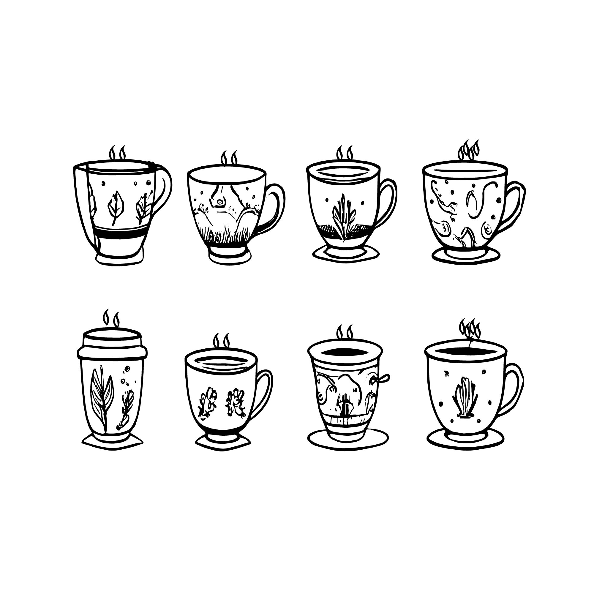five cup logo design 826