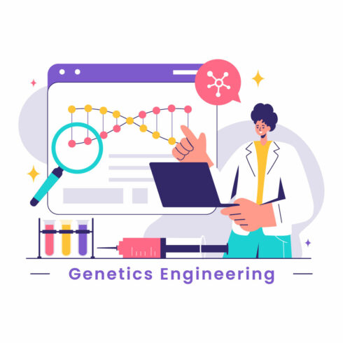 9 Genetic Engineering Illustration cover image.