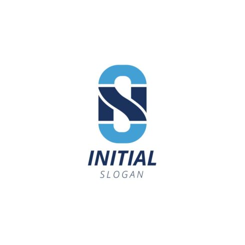 Letter NS or SN Logo design cover image.