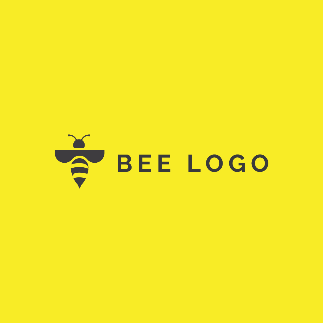 creative Bee logo preview image.