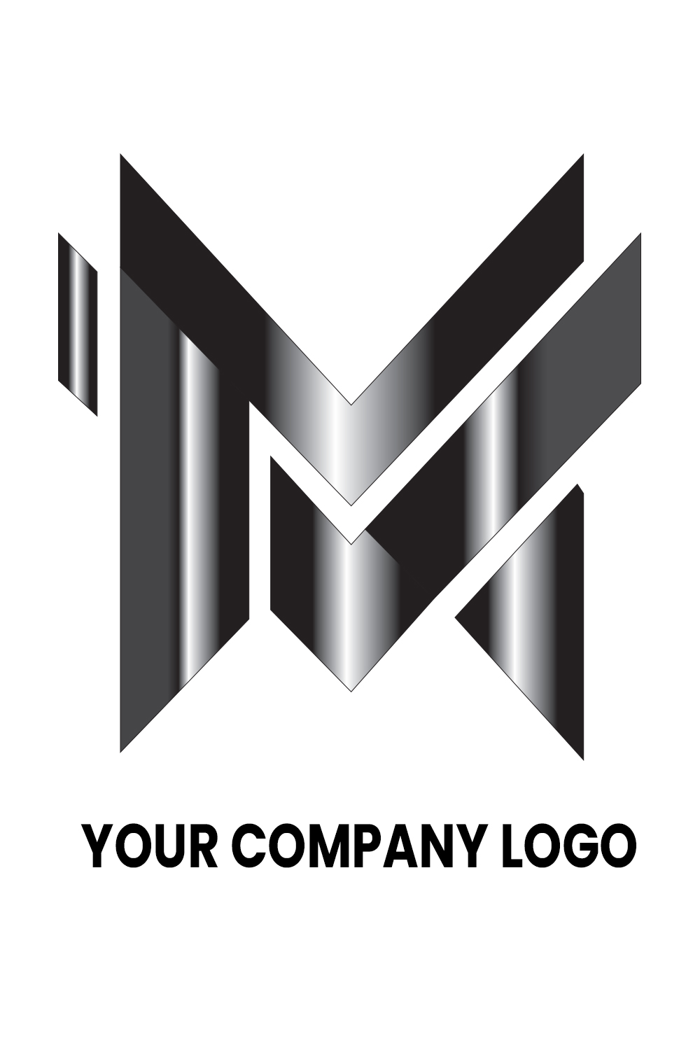 Best m Logo for Company pinterest preview image.
