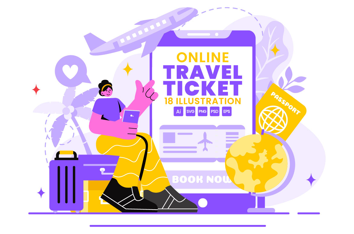 online travel ticket 01 435